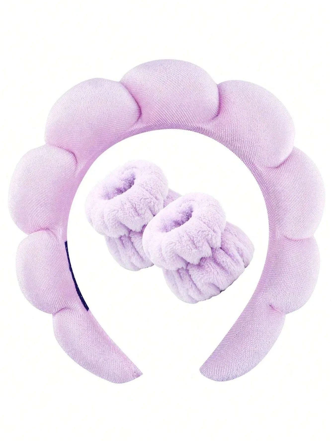 π
Luxury Fiber Spa Headband & Wristband Set π