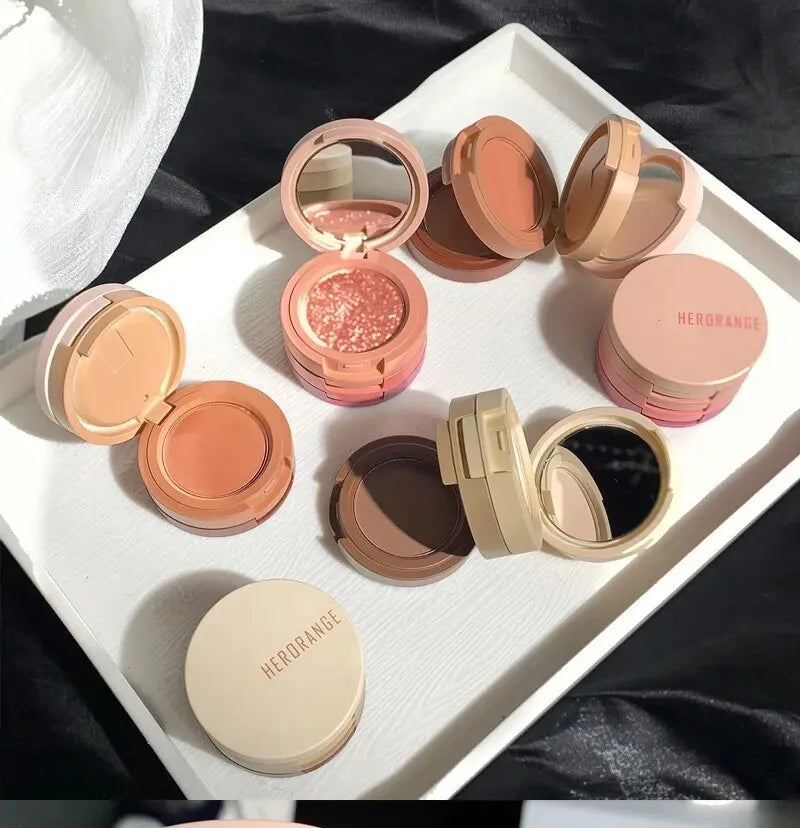 Cute Nude Glitter Eyeshadow Palette