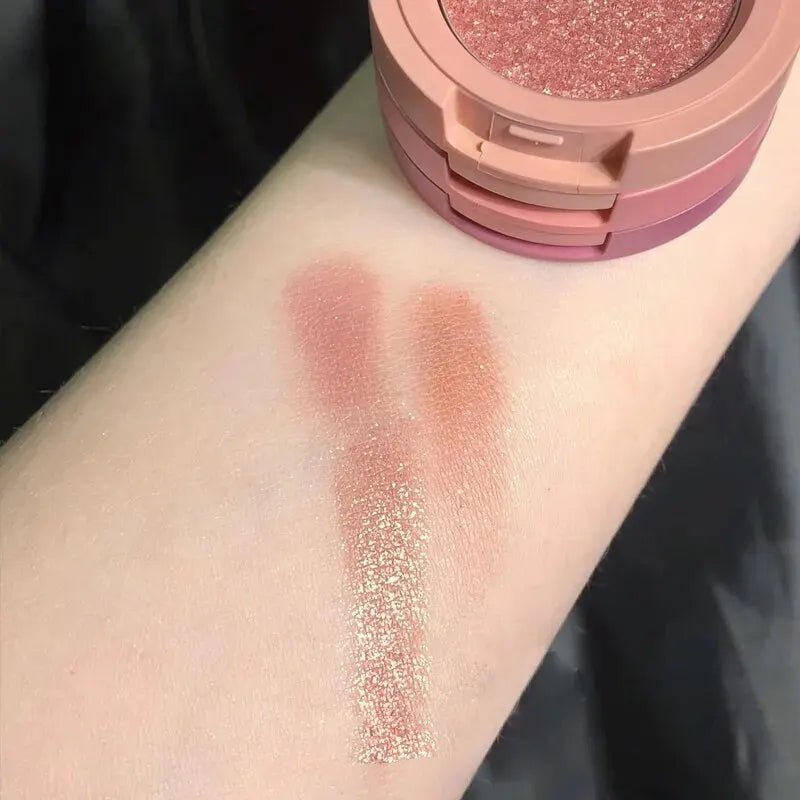 Cute Nude Glitter Eyeshadow Palette