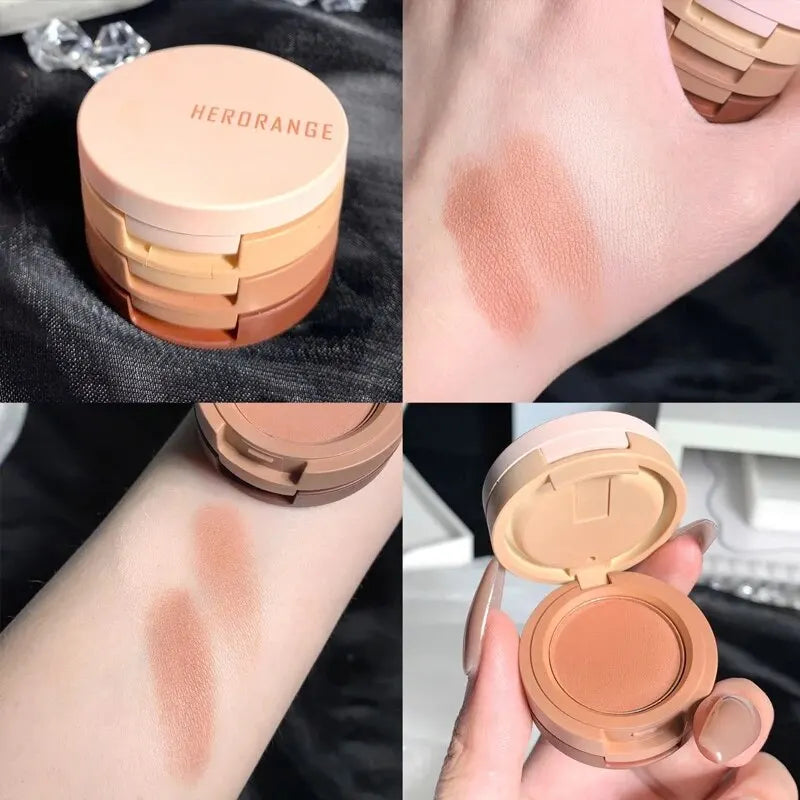 Cute Nude Glitter Eyeshadow Palette
