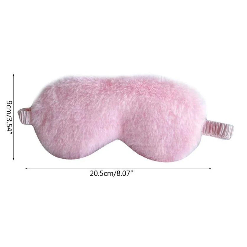 ๐ Cute Plush Love Cloud Sleeping Mask ๐
