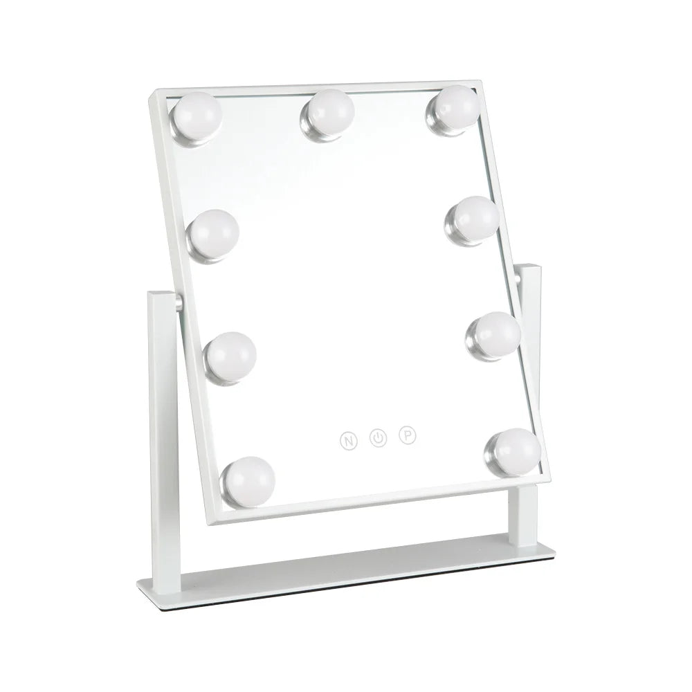 ✨ Hollywood Vanity Mirror with Dimmable LED Bulbs – Glam Like a Star! ✨
