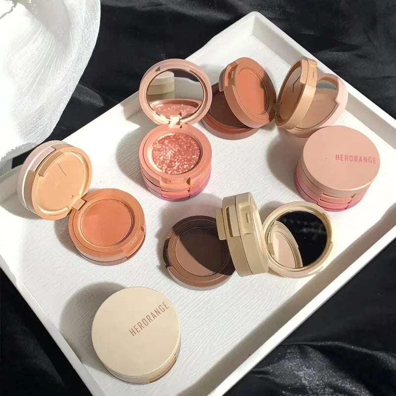 Cute Nude Glitter Eyeshadow Palette