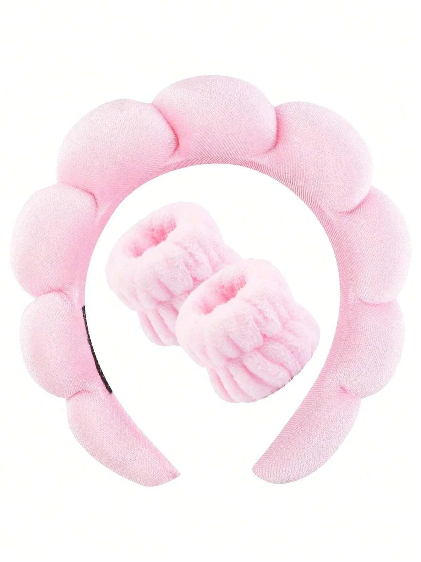 π
Luxury Fiber Spa Headband & Wristband Set π