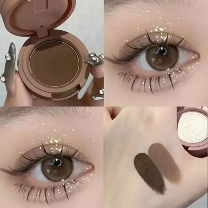 Cute Nude Glitter Eyeshadow Palette