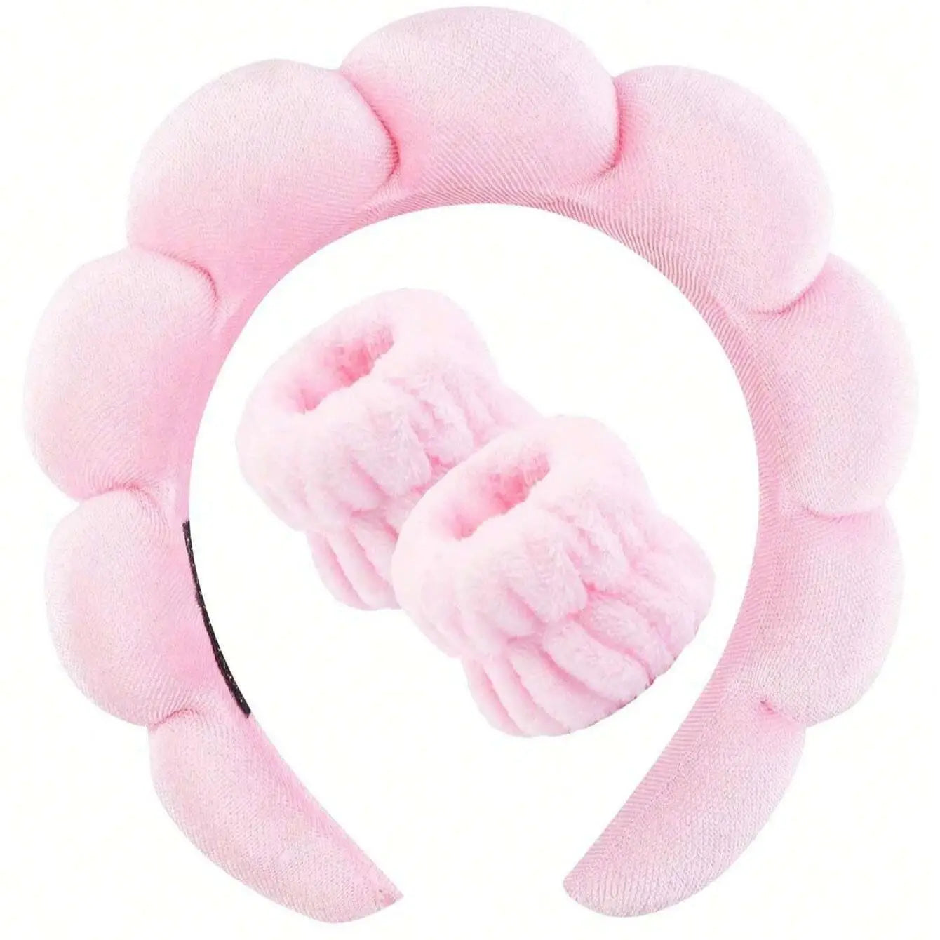 π
Luxury Fiber Spa Headband & Wristband Set π