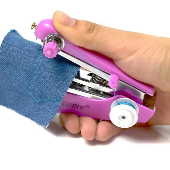 🧵 Portable Mini Manual Sewing Machine – Handy Sewing Tool for Quick Fixes 🧵