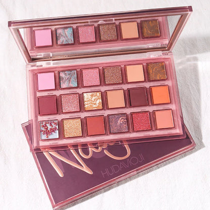 🍒 18 Colours Pomegranate Seeds Eyeshadow Palette 🍒