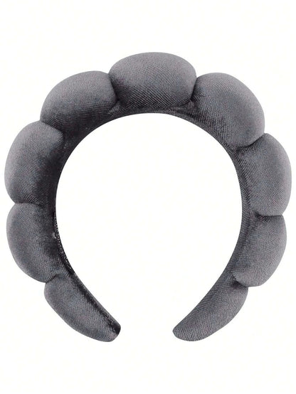 💅 Luxury Fiber Spa Headband & Wristband Set 💅
