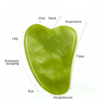 🌿 Natural Jade Roller & Gua Sha 🌿