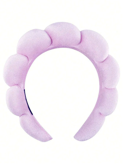 💅 Luxury Fiber Spa Headband & Wristband Set 💅