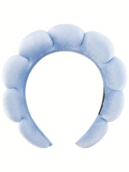 💅 Luxury Fiber Spa Headband & Wristband Set 💅