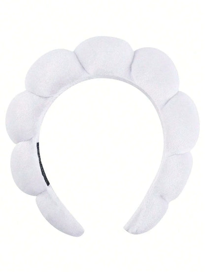 💅 Luxury Fiber Spa Headband & Wristband Set 💅