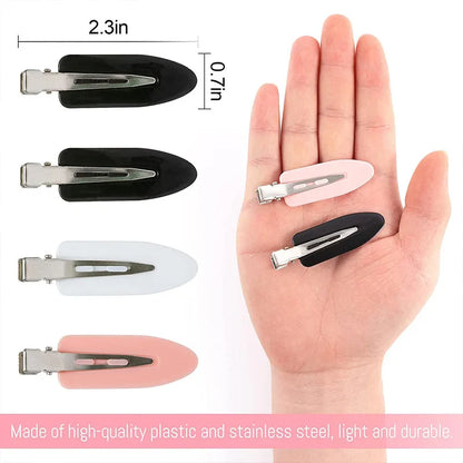 ✨ 10pcs No Crease Hair Clips – Style Without the Bend! ✨