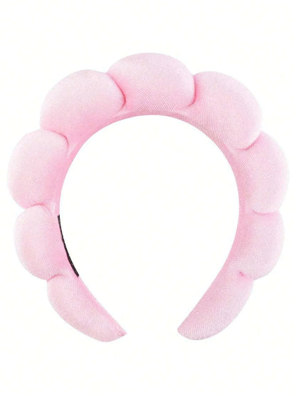 💅 Luxury Fiber Spa Headband & Wristband Set 💅