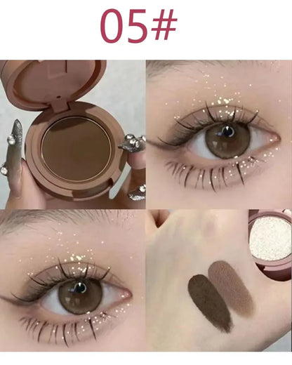 Cute Nude Glitter Eyeshadow Palette