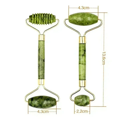 🌿 Natural Jade Roller & Gua Sha 🌿