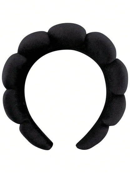 💅 Luxury Fiber Spa Headband & Wristband Set 💅